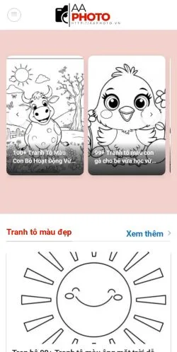Anteprima del sito AAphoto, media di Vietnam per articoli sponsorizzati