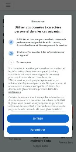Anteprima del sito Radio Podcast, media di Francia per articoli sponsorizzati