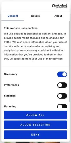 Anteprima del sito Hjem - AirFryeren, media di Danimarca per articoli sponsorizzati