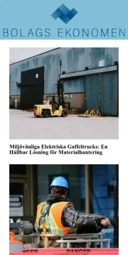 Podgląd witryny Bolags Ekonomen, medium z kraju Szwecja do artykułów sponsorowanych