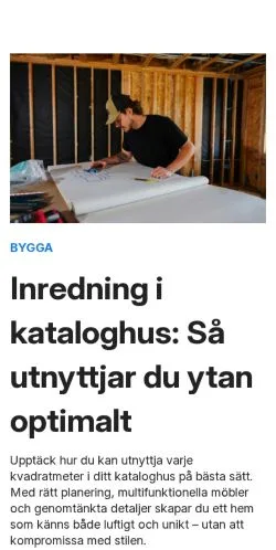 Podgląd witryny ekonomiskguiden.se, medium z kraju Szwecja do artykułów sponsorowanych
