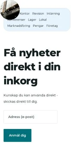 Anteprima del sito kundifokus.se, media di Svezia per articoli sponsorizzati