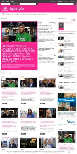 Podgląd witryny Newseria Lifestyle, medium z kraju Polska do artykułów sponsorowanych