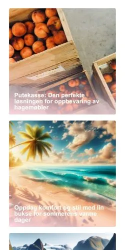 Anteprima del sito Mer Lykkelig, media di Norvegia per articoli sponsorizzati