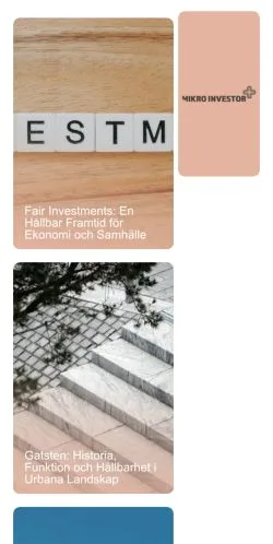 Anteprima del sito Mikro Investor, media di Svezia per articoli sponsorizzati