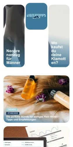 Anteprima del sito Vatertipps, media di Germania per articoli sponsorizzati