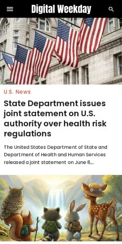 Forhåndsvisning af Digital Weekday, medie fra USA til sponsorerede artikler