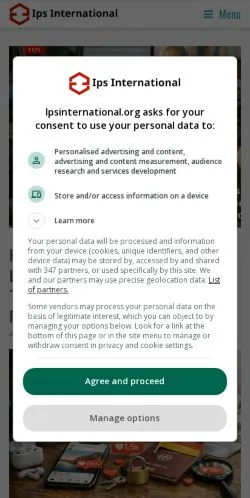 スポンサード記事向けのアメリカ合衆国メディア、Keeping The News Realのサイトプレビュー