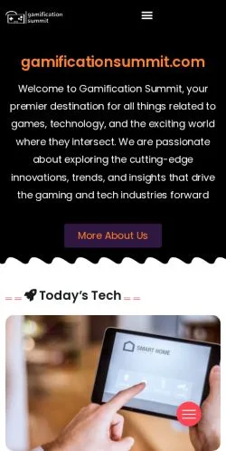 Forhåndsvisning av nettstedet Gamificationsummit, medium fra USA for sponsede artikler