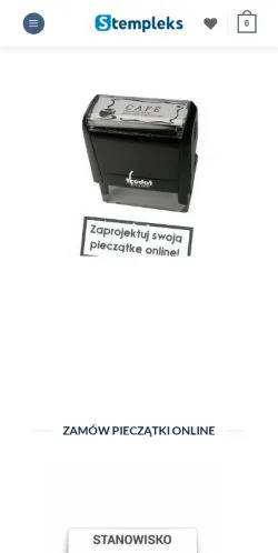 Förhandsvisning av webbplatsen Stempleks Wrocław, medium i Polen för sponsrade artiklar