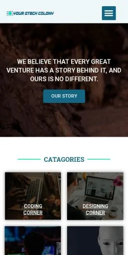 Aperçu du site Yourgtechcolony, média de États-Unis pour articles sponsorisés
