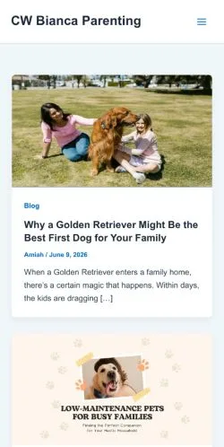 スポンサード記事向けのアメリカ合衆国メディア、CW Bianca Parenting -のサイトプレビュー