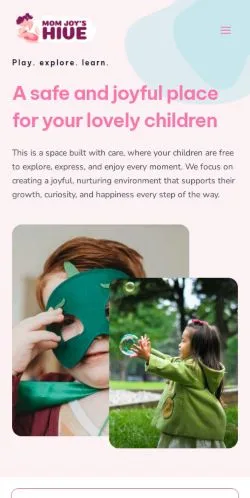 Anteprima del sito Mom Joys Hive, media di Stati Uniti per articoli sponsorizzati