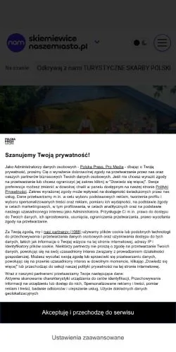 Podgląd witryny Skierniewice Nasze Miasto, medium z kraju Polska do artykułów sponsorowanych