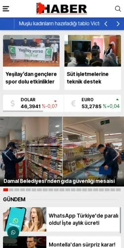 Anteprima del sito Ardahan Haber, media di Turchia per articoli sponsorizzati