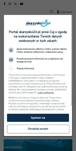 Podgląd witryny skarzysko24.pl, medium z kraju Polska do artykułów sponsorowanych