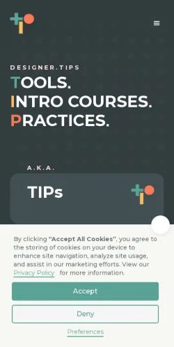 Forhåndsvisning af Designer Tips, medie fra USA til sponsorerede artikler