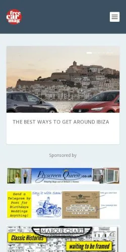 Anteprima del sito Free Car Mag -, media di Stati Uniti per articoli sponsorizzati