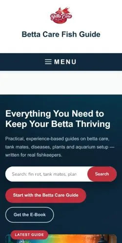 Forhåndsvisning af Betta Care Fish Guide, medie fra USA til sponsorerede artikler