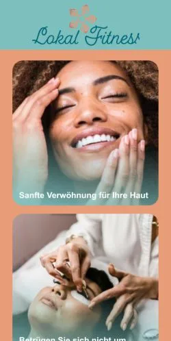Anteprima del sito Lokal Fitness, media di Germania per articoli sponsorizzati