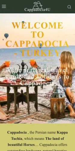 Podgląd witryny Cappadocia4U, medium z kraju Stany Zjednoczone do artykułów sponsorowanych