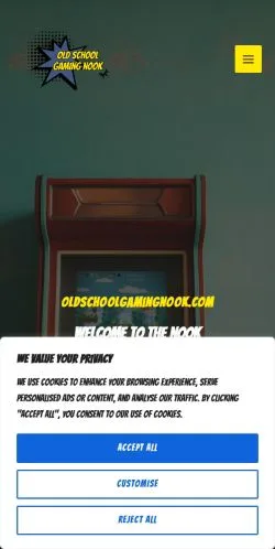 Anteprima del sito Old School Gaming Nook, media di Stati Uniti per articoli sponsorizzati