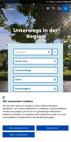 Podgląd witryny Siegen-Wittgenstein, medium z kraju Niemcy do artykułów sponsorowanych