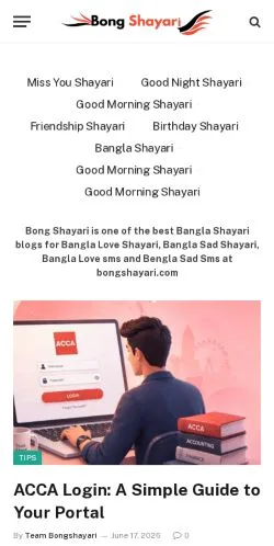 Anteprima del sito Bongshayari, media di Stati Uniti per articoli sponsorizzati