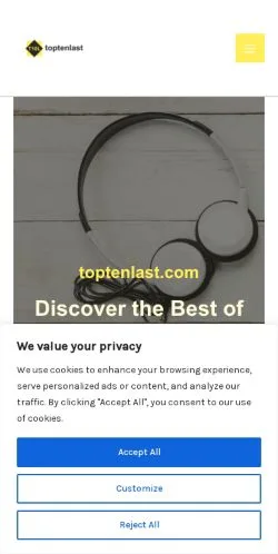 Vorschau der Website Toptenlast, Medium aus Vereinigte Staaten für gesponserte Artikel