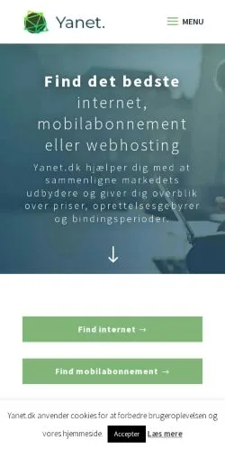 Forhåndsvisning af Yanet, medie fra Danmark til sponsorerede artikler