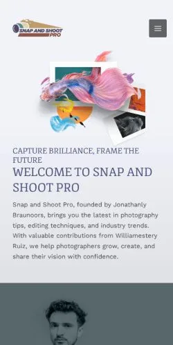 Vorschau der Website Snap And Shoot Pro, Medium aus Vereinigte Staaten für gesponserte Artikel