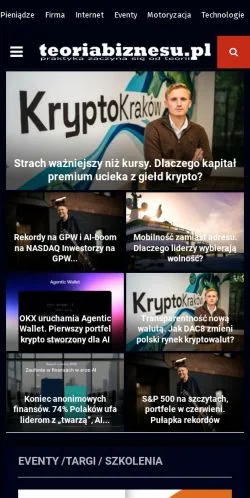 Podgląd witryny Portal Biznesowy, medium z kraju Polska do artykułów sponsorowanych