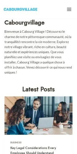 Anteprima del sito Cabourg Village, media di Stati Uniti per articoli sponsorizzati