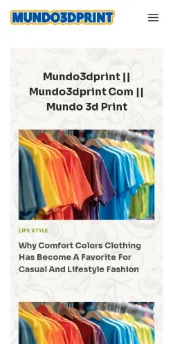 Anteprima del sito Mundo3DPrint, media di Messico per articoli sponsorizzati
