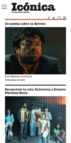 Anteprima del sito Revista Icónica, media di Spagna per articoli sponsorizzati