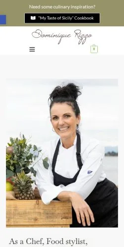 Anteprima del sito Dominique Rizzo, media di Australia per articoli sponsorizzati