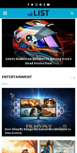 Anteprima del sito Jlist, media di Regno Unito per articoli sponsorizzati