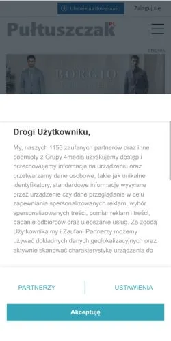 Anteprima del sito Tygodnik Pułtuski, media di Polonia per articoli sponsorizzati