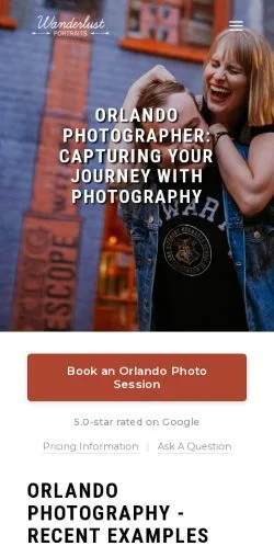 Anteprima del sito Wanderlust Portraits, media di Stati Uniti per articoli sponsorizzati