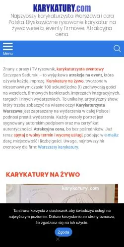 Anteprima del sito Szczepan Sadurski, media di Polonia per articoli sponsorizzati