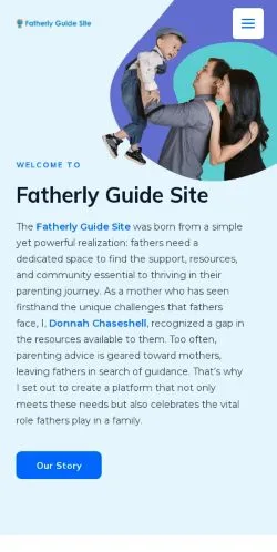 Anteprima del sito Fatherly Guide Site, media di Stati Uniti per articoli sponsorizzati