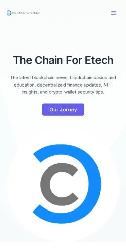 Forhåndsvisning av nettstedet Chain Forge Tech, medium fra USA for sponsede artikler