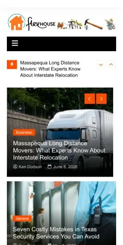 Vorschau der Website Flexhouse, Medium aus Vereinigte Staaten für gesponserte Artikel