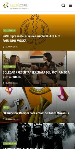 Anteprima del sito Cooltivarte, media di Spagna per articoli sponsorizzati