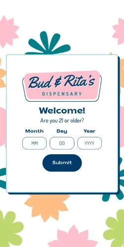 스폰서 기사용 미국 매체 Bud & Rita's 사이트 미리보기