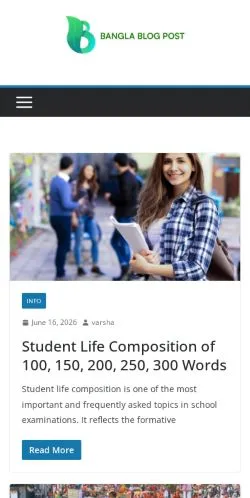 Forhåndsvisning af Bangla Blog Post, medie fra USA til sponsorerede artikler