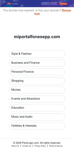 Anteprima del sito Mi Portal Fones EPP, media di Stati Uniti per articoli sponsorizzati