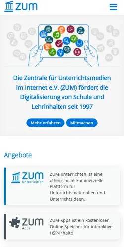 Vorschau der Website zum, Medium aus Deutschland für gesponserte Artikel