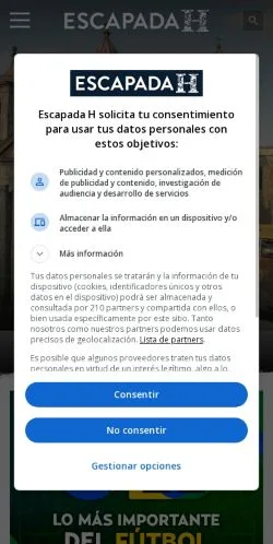 Forhåndsvisning af Escapada H, medie fra Spanien til sponsorerede artikler