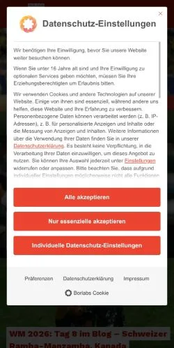 Anteprima del sito Miasanrot, media di Germania per articoli sponsorizzati